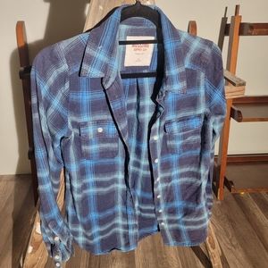 Womens style flannel shirt